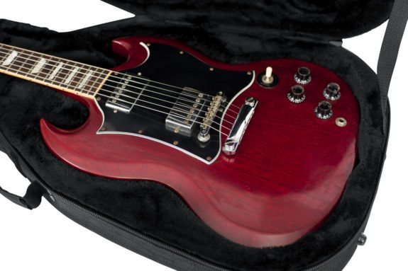 Suavemente diente cuello Estuche para guitarra Gibson SG® GL-SG - Gator Cases